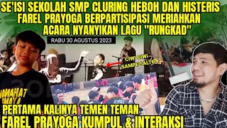 MOMEN BERKESAN❗FAREL PRAYOGA NYANYIKAN quotRUNGKADquot DI SEKOLAHANNYA  Ujang Halu Reaction [upl. by Shyamal220]