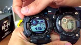 GSHOCK FROGMAN GWFD1000B TRIPLE SENSOR BLUE BLACK unboxingreview [upl. by Maxi]