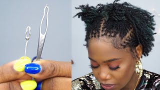 How to Self Retighten Your Locs plus NAPPY LOCS TOOL  Kendra Kenshay [upl. by Lehrer807]