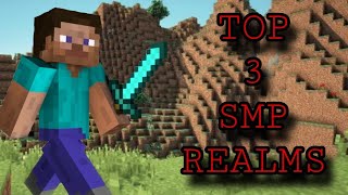 NEW TOP 3 BEST SMP REALM CODES FOR BEDROCK EDITION [upl. by Medlin150]