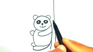 Drawing a Cute Panda Watch My Art Process [upl. by Delamare]