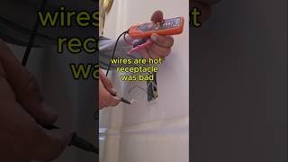 Replace burned electrical receptacle diy work shorts explore new youtube channel fun life [upl. by Aicat]