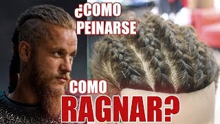 COMO HACER TRENZAS PEGADAS VIKINGAS RAGNAR [upl. by Smoot]