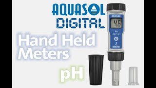 AQUASOL DIGITAL  How to use Digital pH Meter [upl. by Irtimed440]