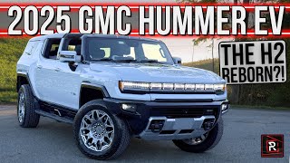 The 2025 GMC Hummer EV SUV 3X Is An Electric Modern Reincarnation Of The Hummer H2 [upl. by Htebazileyram235]