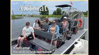 Boggy Creek Airboat in Central Florida [upl. by Dagnah]