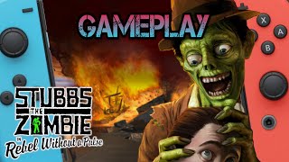 Stubbs the Zombie in Rebel Without a Pulse  Nintendo Switch Gameplay [upl. by Hayott705]