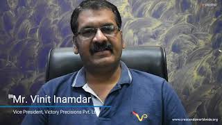 Testimonial by Victory Precision Pvt Ltd  Mr Vinit Inamdar [upl. by Sifan927]