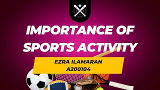 LMCE2092  Speech  Importance Of Sports Activity  A200104 [upl. by Acebber205]