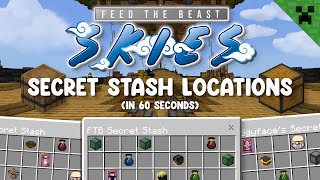 quotFTB Skiesquot  Secret Stash Locations [upl. by Bunder]