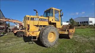 Compacteur Caterpillar CS 563 [upl. by Yrod]