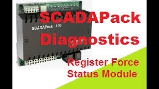 Telepace  SCADAPack Register Force Status module [upl. by Rugen]