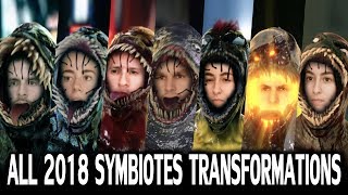 All 2018 JMMates Symbiotes Transformations We are VENOM Which is the Best [upl. by Trojan]