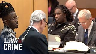 Young Thug CoDefendant QuaQua Takes Plea Deal After Week Long Trial Hiatus [upl. by Yeclek]