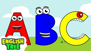 Abc Alphabet Song Speeding Up  English Tree TV [upl. by Allerus]