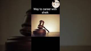 BA LLB course Details in Tamillawyerwaytocareerwithsheiktrendingparamedicalshorts [upl. by Otrebile151]