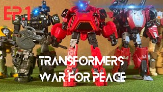 Transformers War for Peace EP 1 Escape Stop Motion [upl. by Veron]