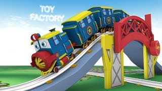 Thomas Cartoon Trains Toy Factory Cartoon  Trains for Kids Toy Train Cartoon  Toys for Kids [upl. by Aniad574]