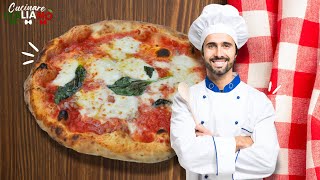 Come preparare LA PIZZA MARGHERITA fatta in casa 🍕Ricette Italiane [upl. by Redman45]