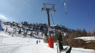 Risalita integrale Skilift quotLe Busequot  Falcade BL [upl. by Ackler]