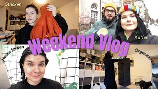 Neues Jahr Neuer Vlog Neuer Kanalname  Zipper Sweater Petite Knit  Organisation  Weekend Vlog [upl. by Daphie]