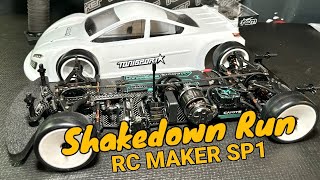 ToniSport Newsfeed RC MAKER SP1  First Shakedown Run in Europe [upl. by Adelice201]