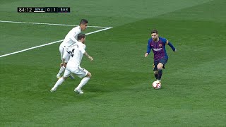 Lionel Messi vs Real Madrid  201819 Away 1080i English Commentary [upl. by Annais]