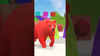 animals cartoon funny animation 3danimals buffalo tiger crocodile juniorrajpurohit [upl. by Navanod]