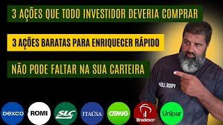 3 Ações Obrigatórias Para Todo Investidor Aumentar O Patrimônio Rápido [upl. by Lodnar]