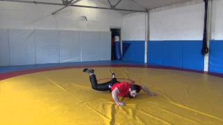 Legion Wrestling Academy  Scorpion Stretch [upl. by Hailed468]