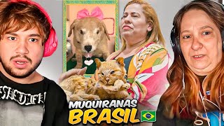 MUQUIRANAS BRASIL  Trouxe minha MÃE pra ver o episódio mais HORROSO E ENGRAÇADO [upl. by Rehttam378]