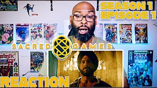 Sacred Games Season 1 Episode 1 Reaction [upl. by Thorne339]