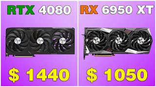 RTX 4080 vs RX 6950 XT Gaming Test 4K [upl. by Shaefer94]