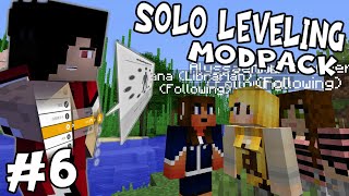 A HERO SAVES PEOPLE  Solo Leveling Modpack Episode 6 Minecraft RPG Modpack [upl. by Rubetta]