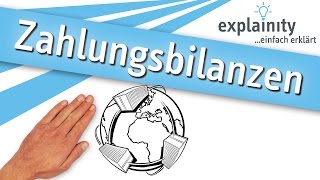 Zahlungsbilanzen einfach erklärt explainity® Erklärvideo [upl. by Maguire651]