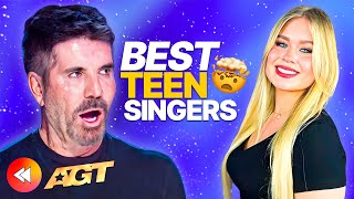 BEST TEEN Singers OF ALL TIME On Americas Got Talent 🤩🎤 [upl. by Shaw]