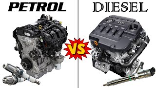 PETROL vs DIESEL Engines  An indepth COMPARISON [upl. by Fabrice623]