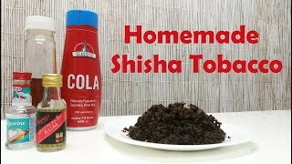 Homemade Shisha Tobacco  Rum and cola flavor [upl. by Gillett]