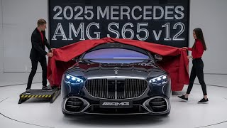 2025 MercedesAMG S65 V12 Unmatched Luxury amp Performance [upl. by Aikit]