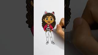 Coloring Gabby From Gabby’s Dollhouse [upl. by Nnawtna]