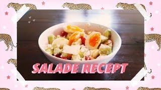 GEZONDE SALADE RECEPT  Lisanne de Vries [upl. by Acirahs]