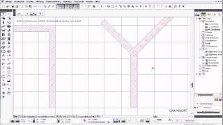 Archicad 16 Basics 2 Tut Wand  Grundlagen  Reinzeichnung  Führungslinie [upl. by Eittel]