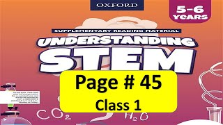 STEM Science class 1  Understanding Science  Healthy Habits For kids  learning video for kids [upl. by Esilana737]