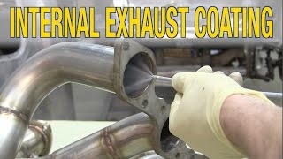 How to Paint Headers amp Exhaust  Internal Exhaust Coating Tips for Protecting Exhaust  Eastwood [upl. by Hareehahs]