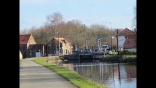 CANAL BLATON ATH BALADE HAINAUT BELGIQUE [upl. by Dulcia]