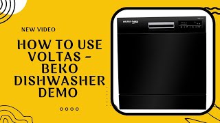 VOLTAS BEKO DISHWASHER USE KAISE KARE [upl. by Sej]