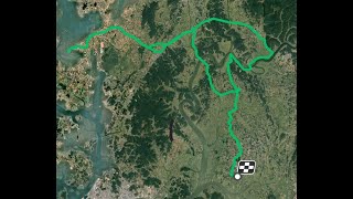 영암 도포에서 무안 조금해수욕장 120km 라이딩 [upl. by Nireil]