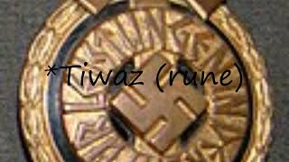 How to pronounce Tiwaz rune [upl. by Nazarius]