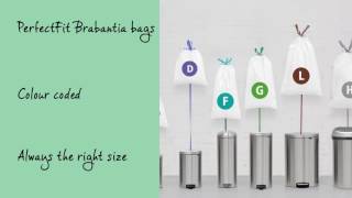 Brabantia FlatBack Bin 40 litre  Brabantia [upl. by Olympe455]