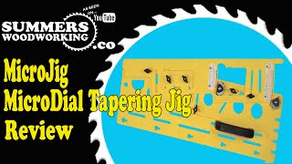 MicroJig Microdial Tapering Jig Review [upl. by Sophy]